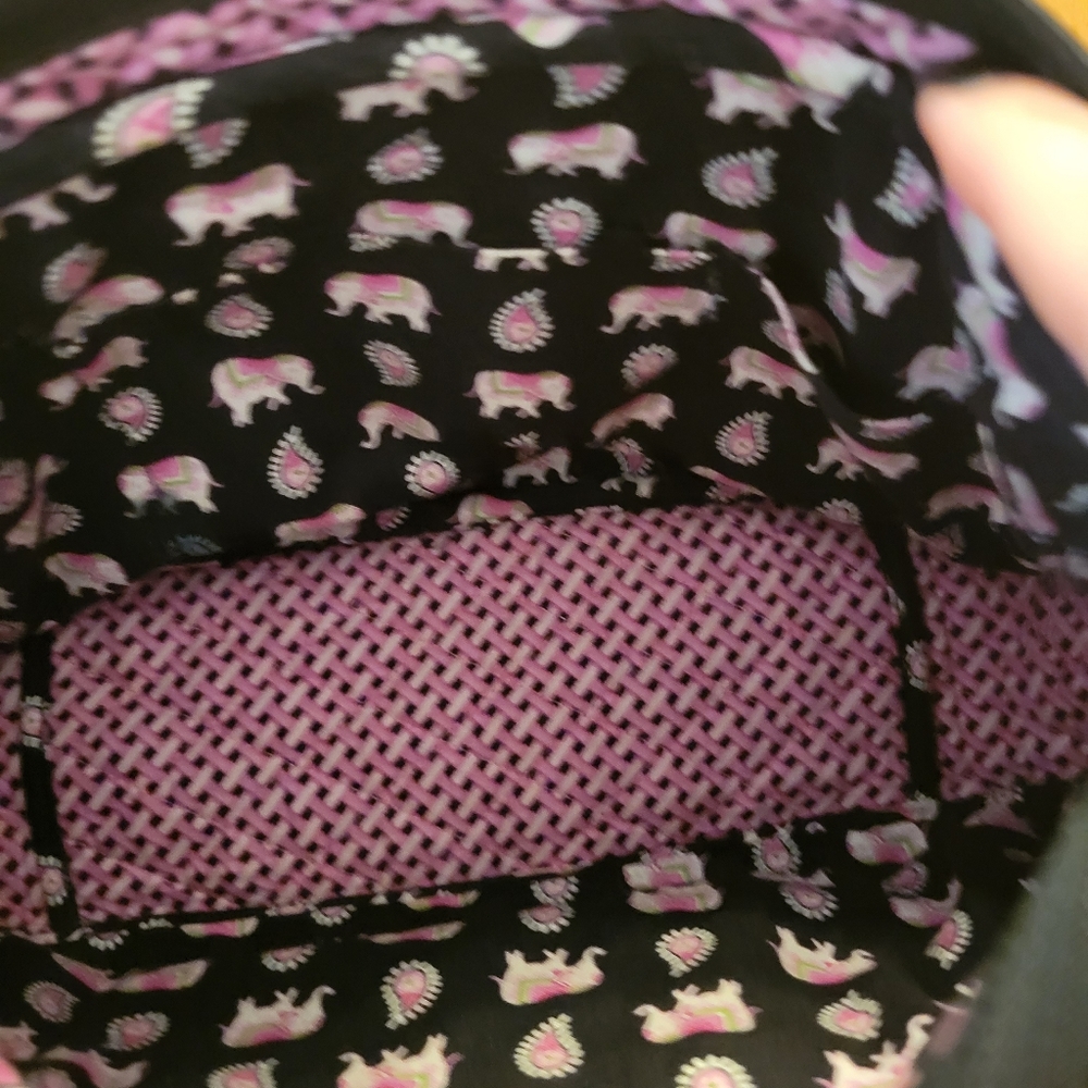 Vera Bradley elephant purse - Picture 6 of 9